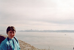 1995 - USA 021 (San Francisco vu depuis la sortie du Golden Gate Bridge)